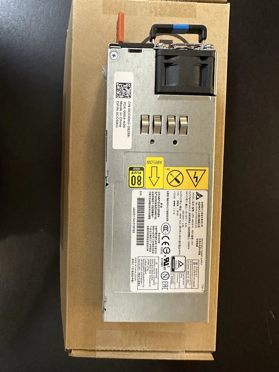 Dell 80 Plus Gold Back To Front Switch Power Supply