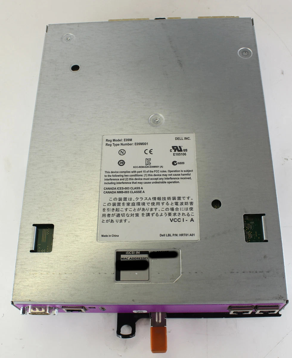 Dell EqualLogic Type 12 Controller Module E09M E09M001 GJ51T