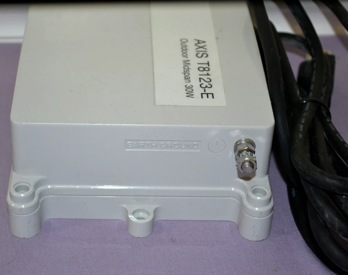 Axis T8123-E Outdoor Midspan 30W PoE With Injector, 1-Port, IP66 Weatherproof