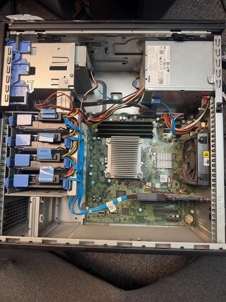 Dell PowerEdge T110 II Tower Server Xeon E3 8 GB RAM 4 TB Hard Disk Drive NO OS