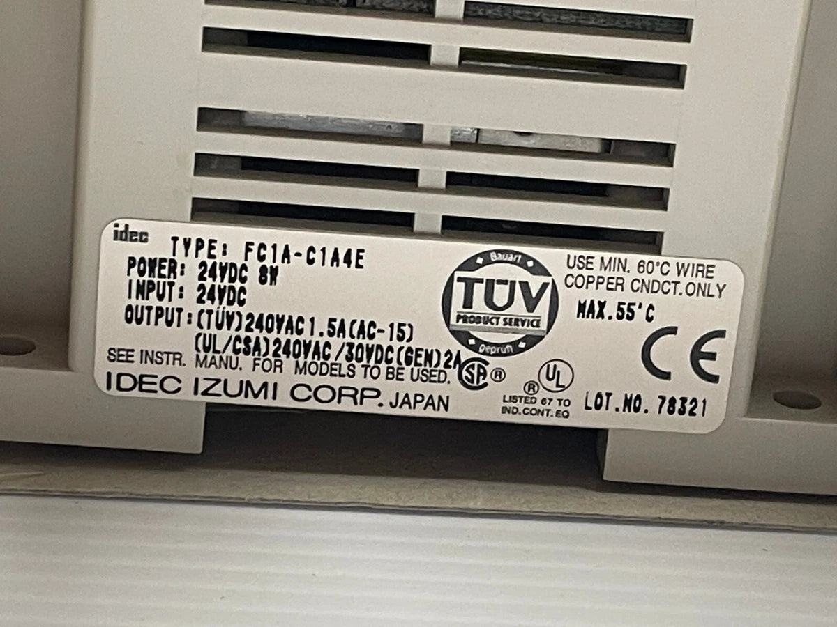 IDEC MICRO-1 FC1A-C1A4E - NEW OLD STOCK - NEVER USED (A1