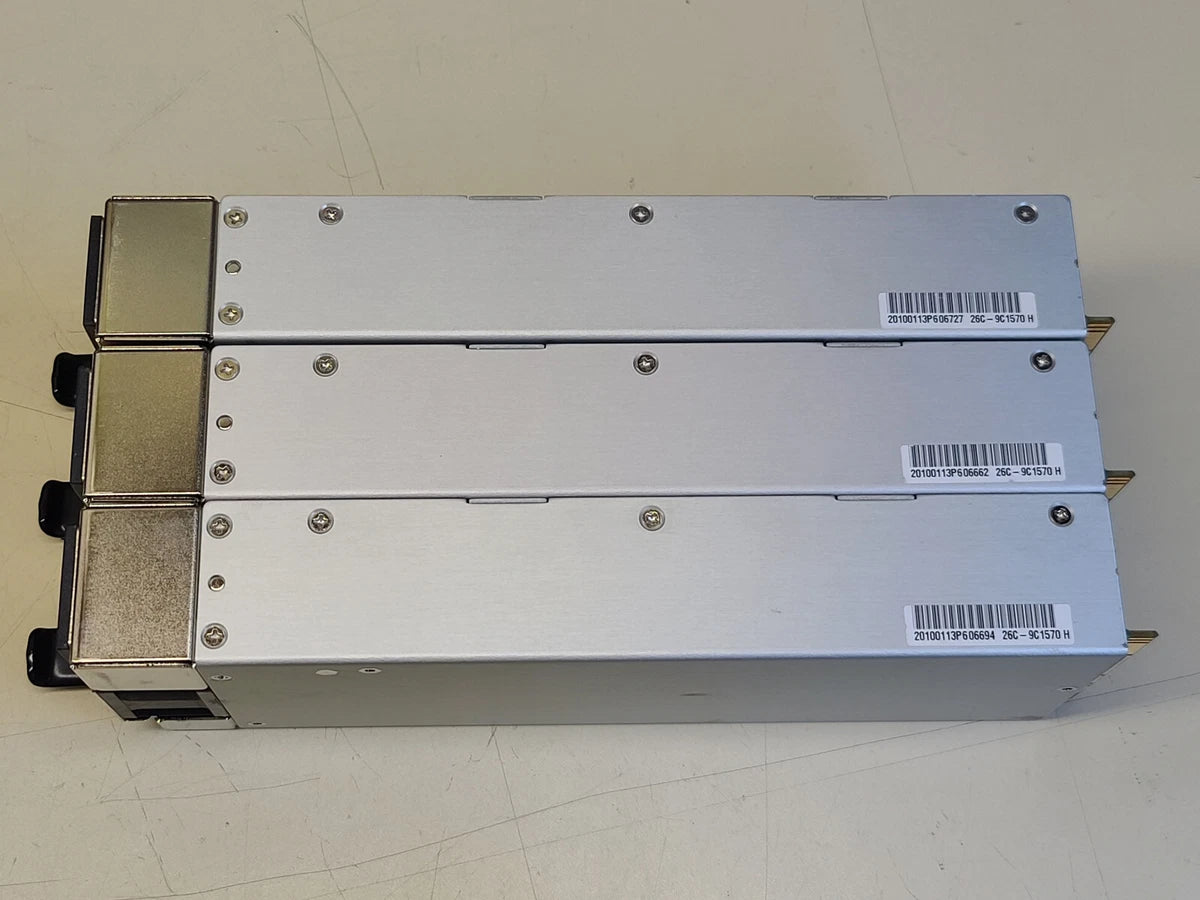 Zippy Emacs 3U 650W 2+1 Redundant PFC EPS12V Power Supply R3G-6650P TESTED