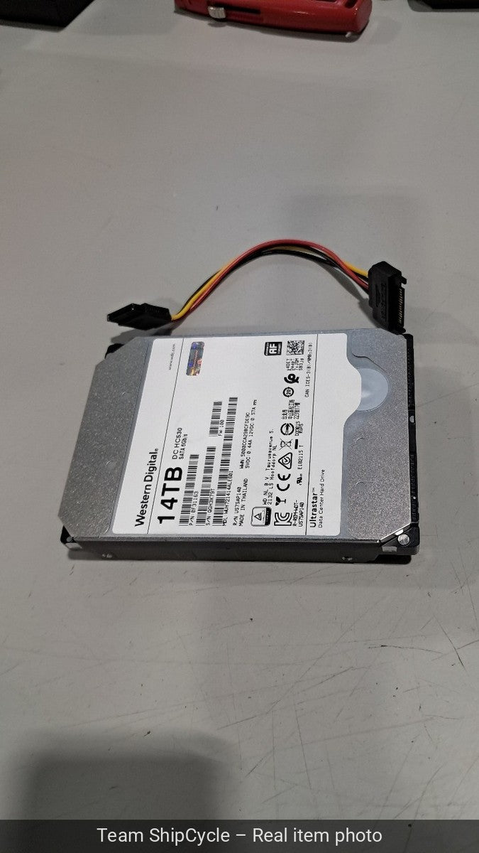 WD HC530 WUH721414ALE604 14TB SATA 6G 35 7200RPM Enterprise Hard Drive G2U