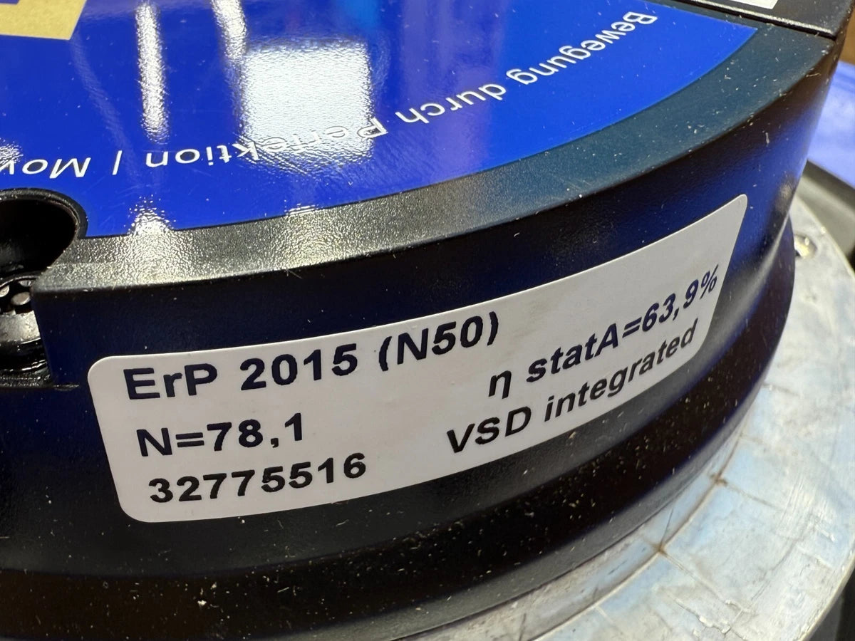 Ziehl-Abegg RH35V-6IK.BD.VR ECblue 277VAC 4A 50/60Hz Centrifugal Fan