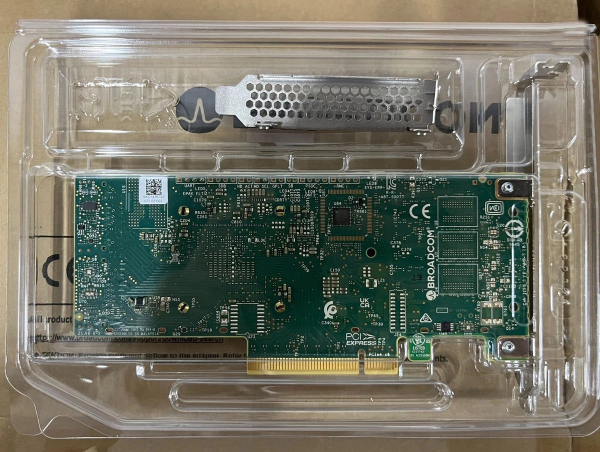 New Broadcom HBA 9500-8i Tri-Mode Storage Cntroller SATA 6Gb/s SAS 12Gb/s PCIe