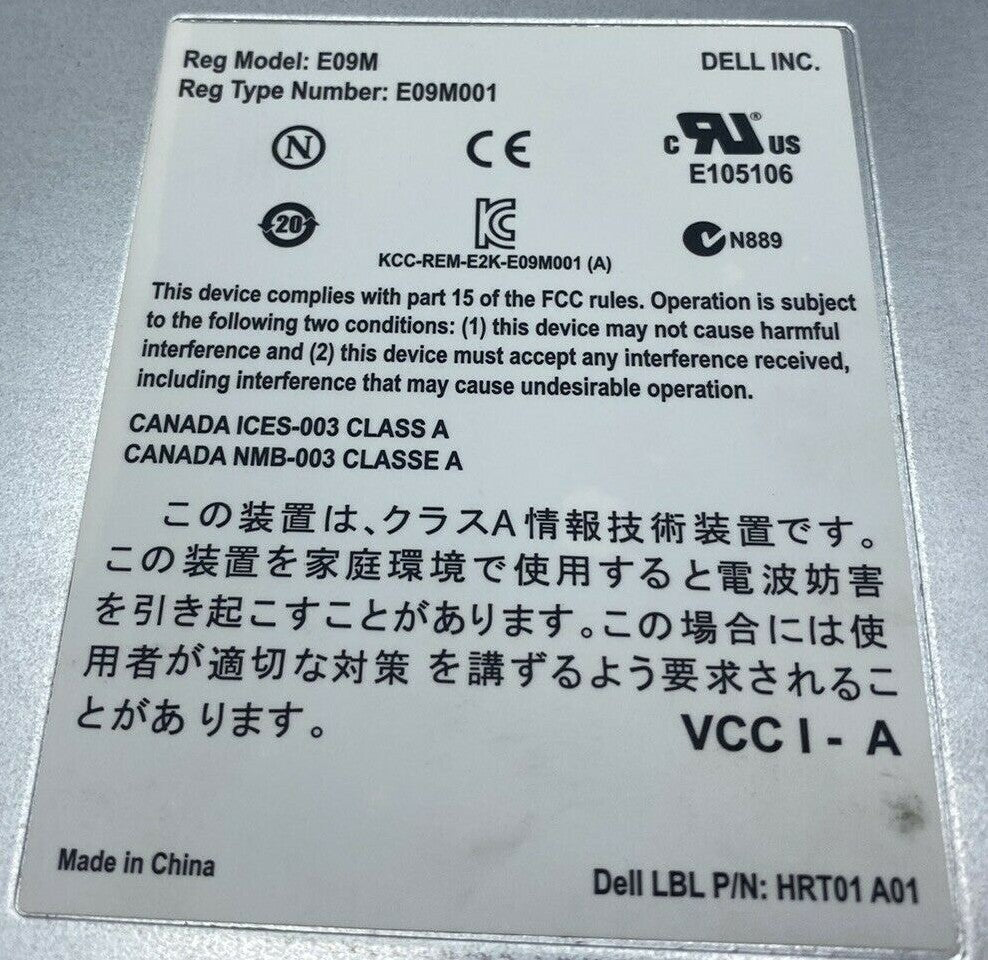 Dell EqualLogic Type 11 Control Module E09M001 - TESTED!!