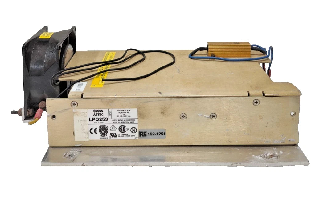 ASTEC LPQ253-C Switching Power Supply 5 V dc, ±15 V dc, 6 A, 10 A, 35 A, 250W,
