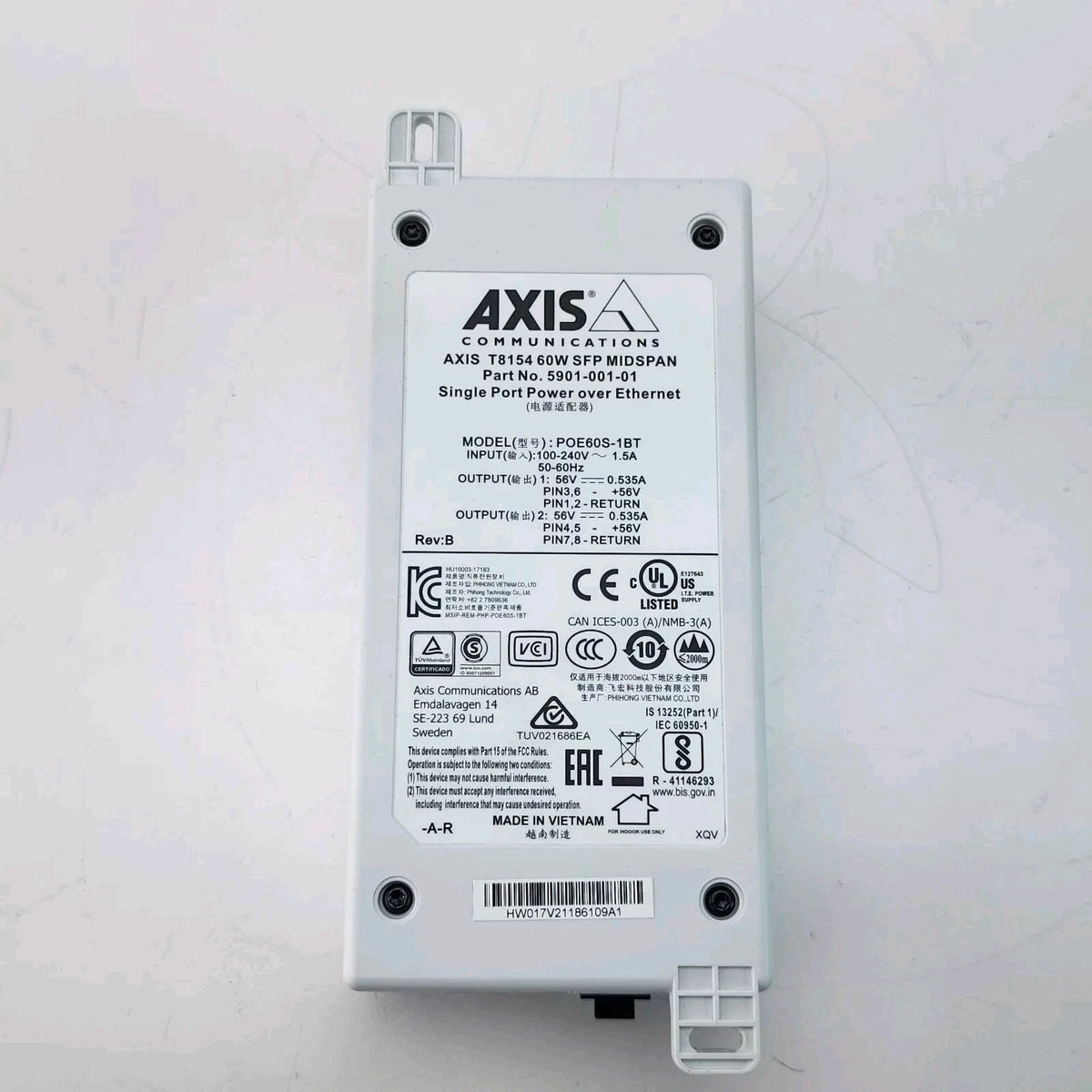 Axis T8154 Midspan NEW OPEN BOX