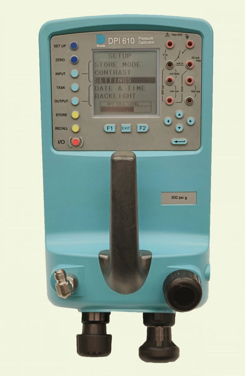 Druck DPI 610 Portable Digital Pressure Calibrator