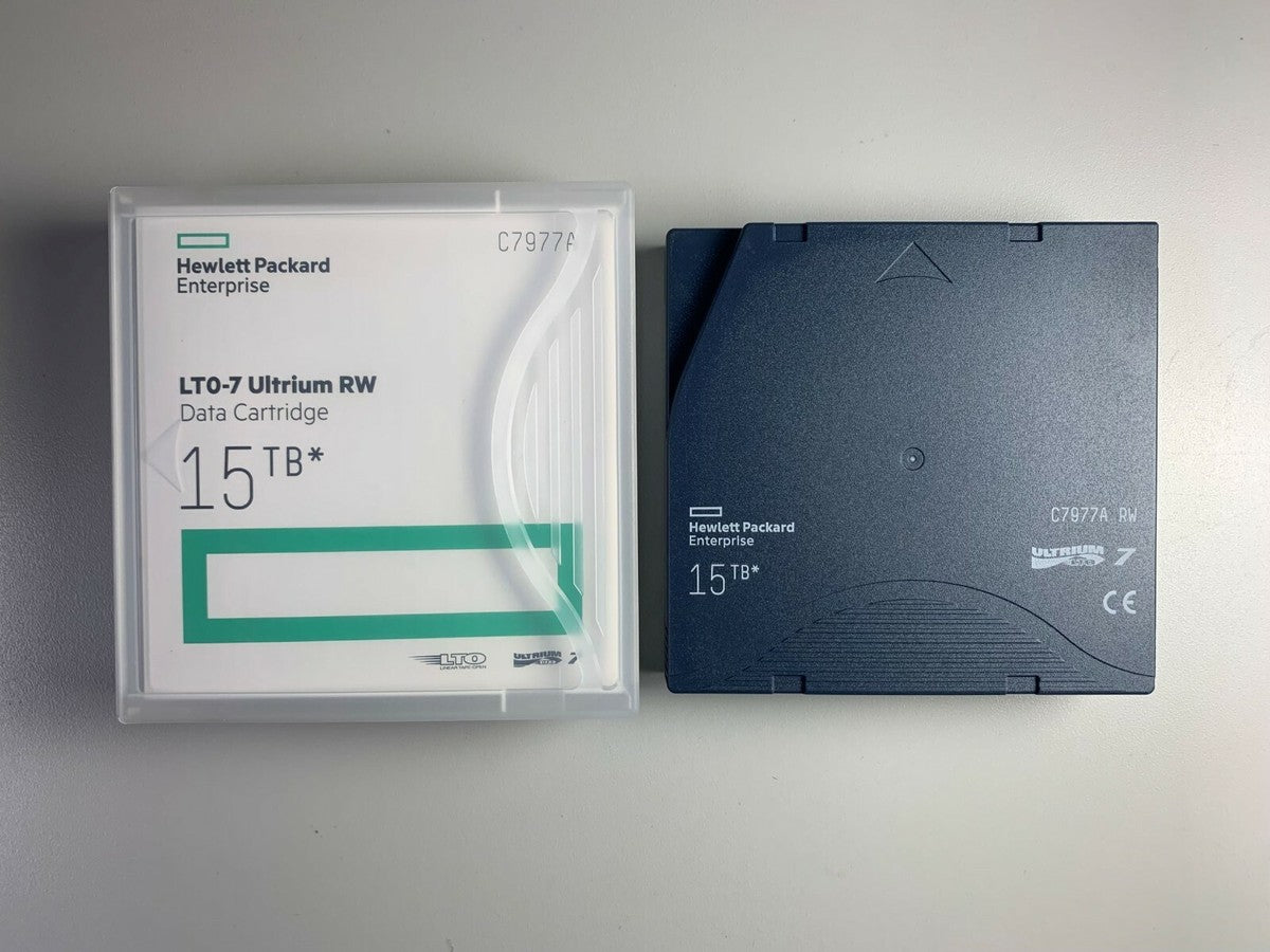 HP / HPE LTO7 Tape C7977A (20 PACK Ultrium Backup Tape Cartridge 6TB/15TB- NEW