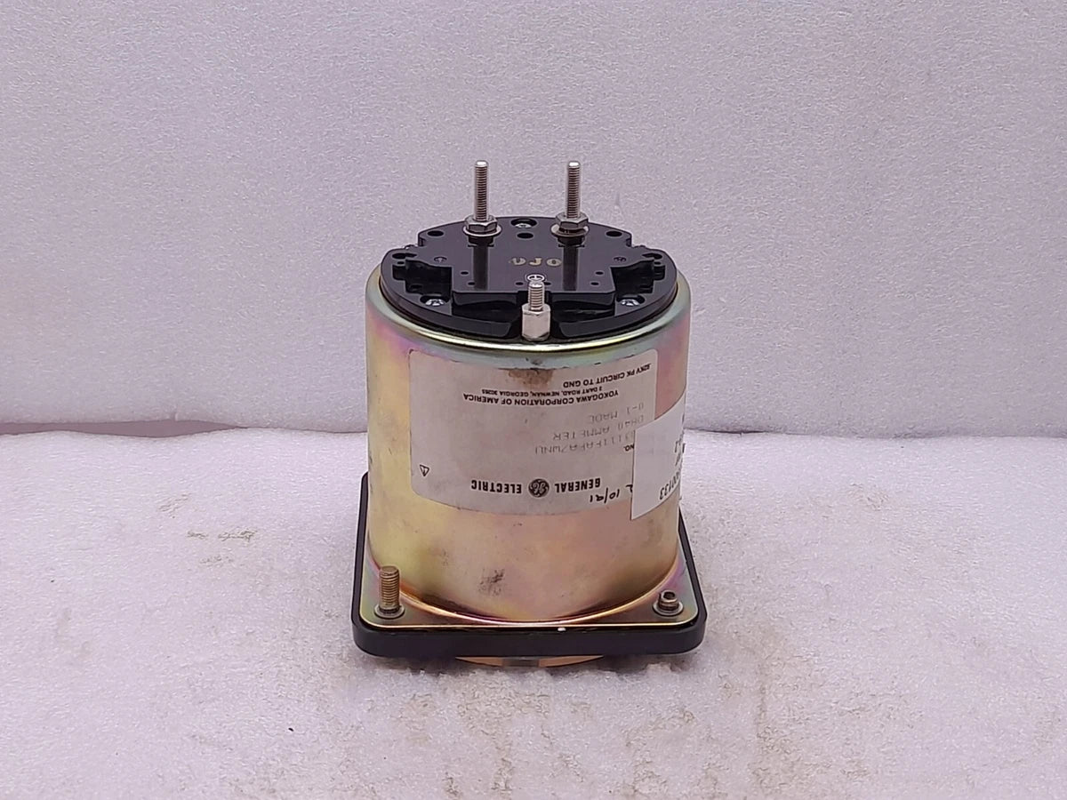 Yokogawa General Electric 103111FAFA7WNU DB40 Ammeter 0-1 MADC 0-1500AC Amperes