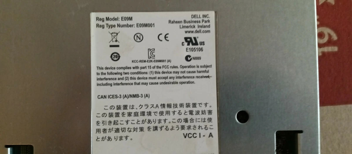Dell EqualLogic E09M E09M001 Control Module