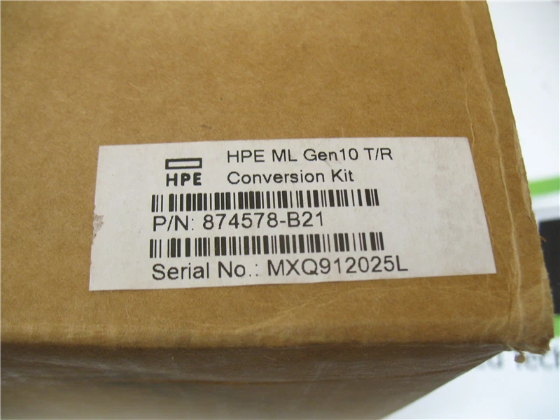 HPE ML Gen10 Tower to Rack Conversion Kit 874578-B21 - New in Box Still Sealed