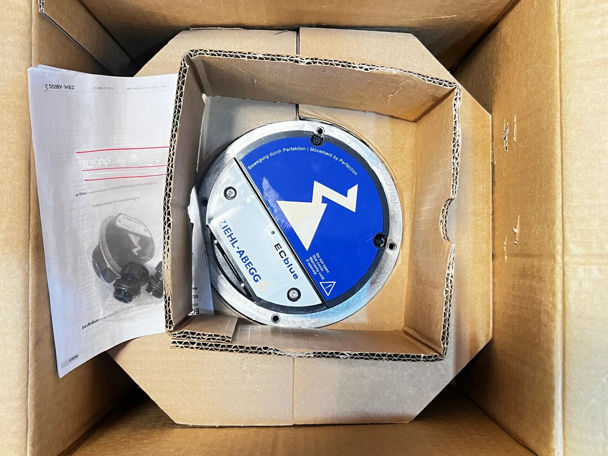 Ziehl-Abegg RH25V-6IK.BA.VR ECBlue 100-130VAC 2780RPM Centrifugal Fan Art#177236