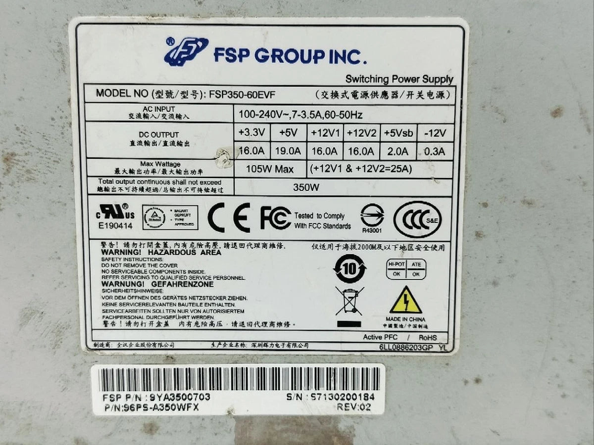 FSP GROUP FSP350-60EVF Switching Power Supply