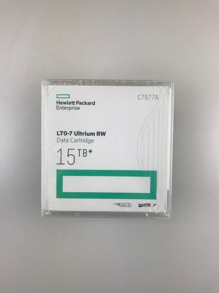 HP / HPE LTO7 Tape C7977A (20 PACK Ultrium Backup Tape Cartridge 6TB/15TB- NEW