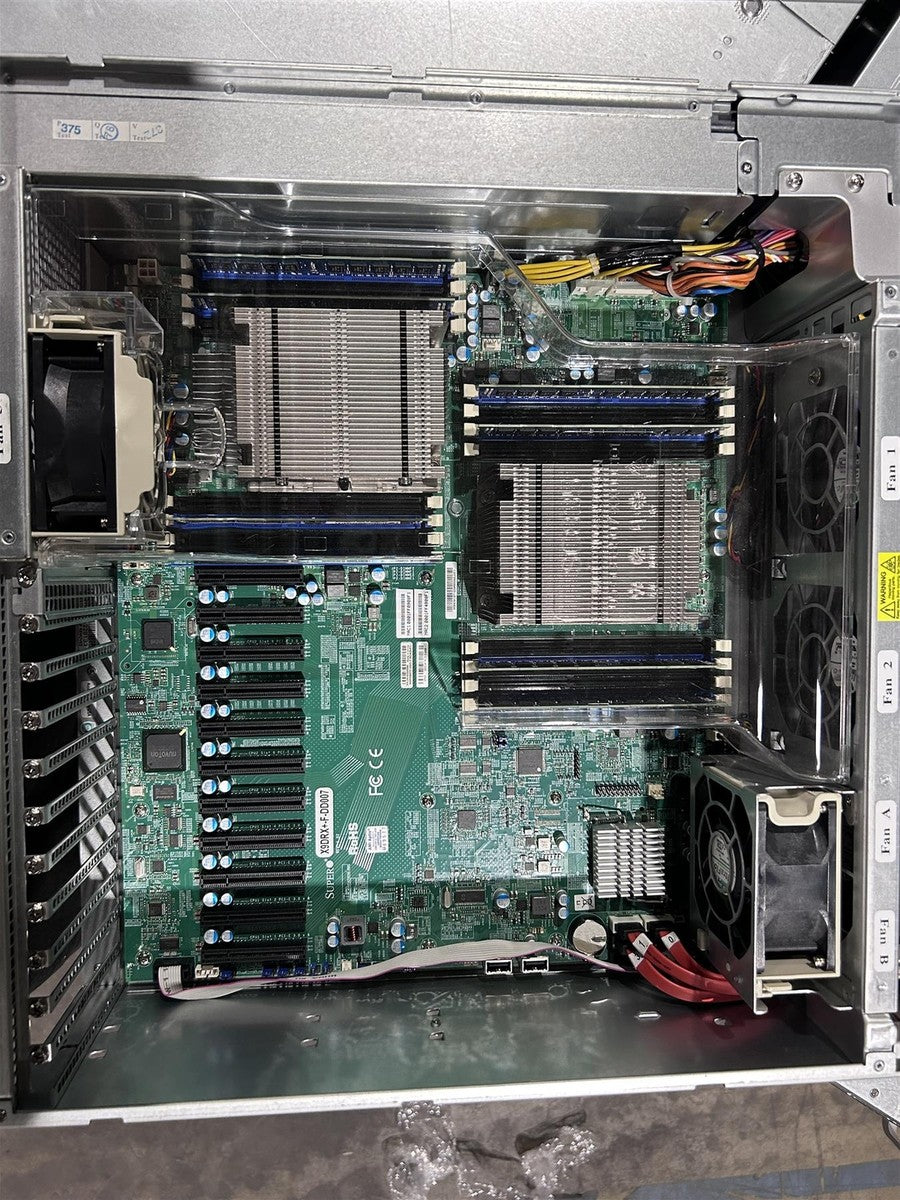 Supermicro 11x PCIe Slot Server Mega I/O Telecom VOIP Router 3U 16C 64GB 2x PSU