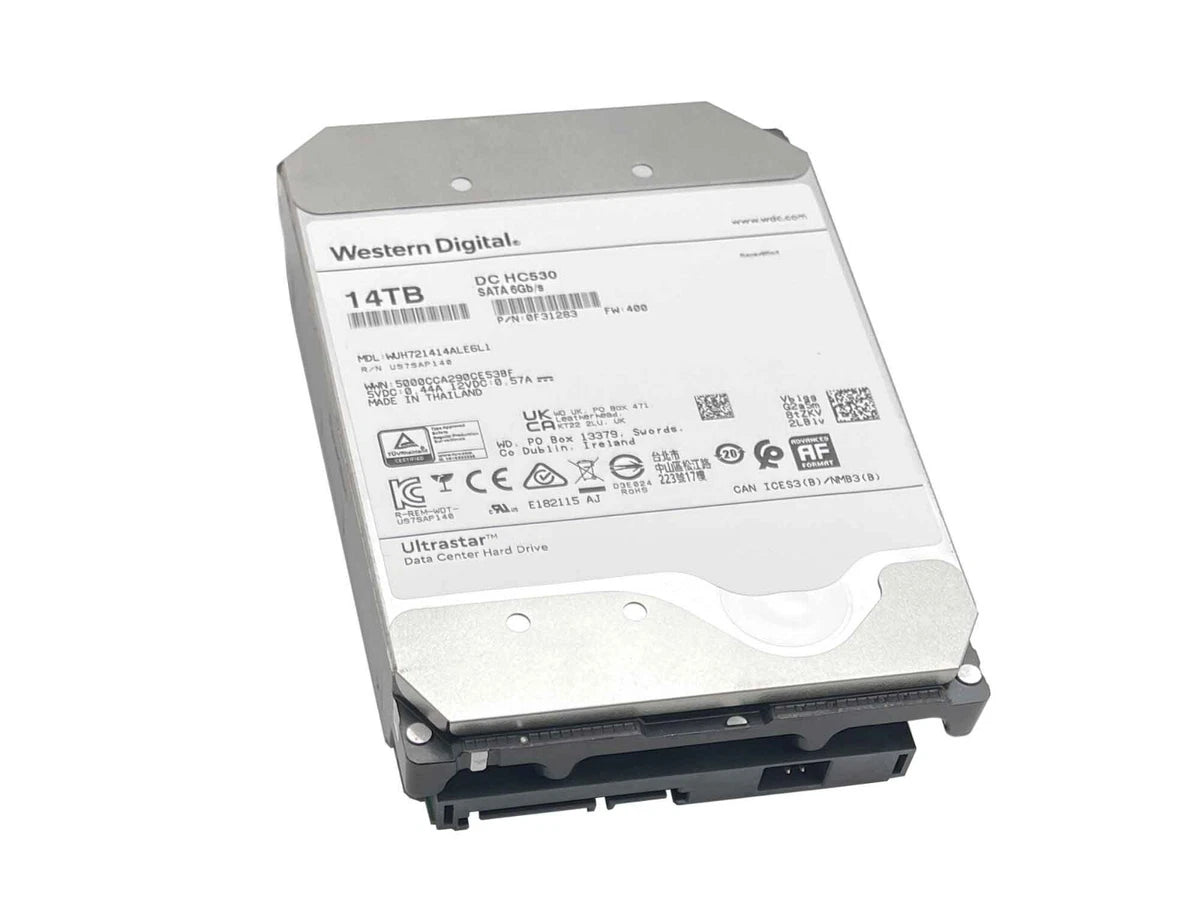 WD Ultrastar DC HC530 14TB SATA 6G 3.5" 7200RPM Enterprise HDD -WUH721414ALE6L1
