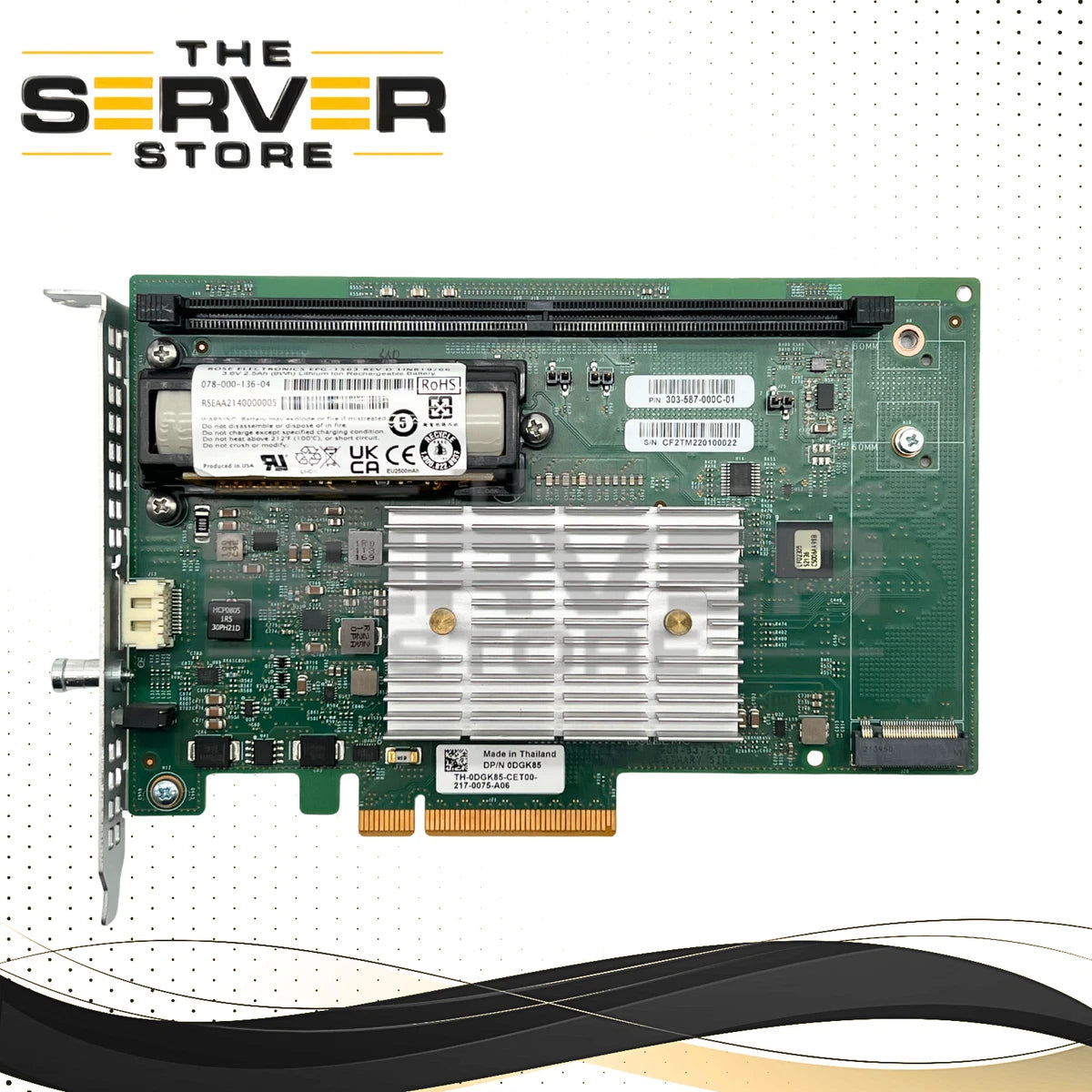 Dell EMC CLPS Calypso 120GB M.2 SATA I/O Controller Card w/ Battery DGK85
