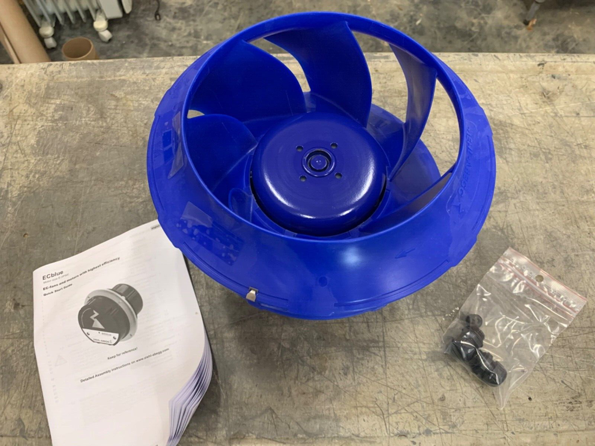 Ziehl-Abegg RH25-6IK.BA.VR ECBlue 120VAC Centrifugal Fan (2
