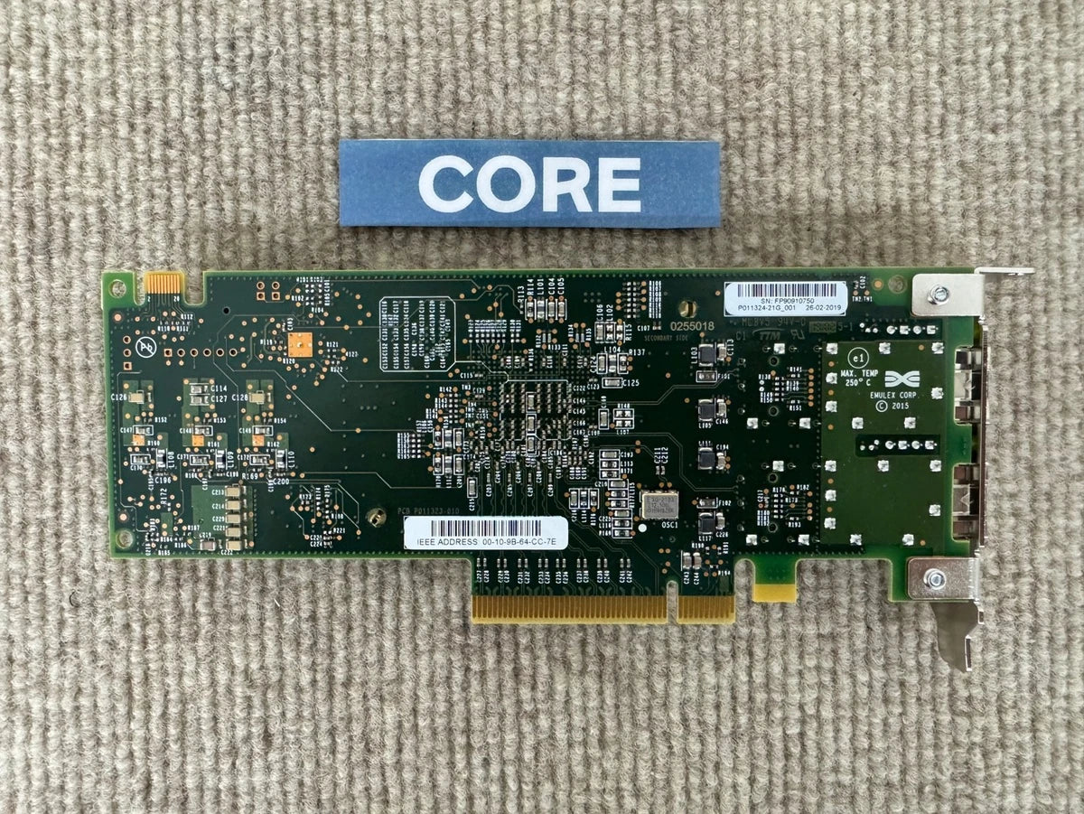 Fujitsu Emulex LPe31002-M6-F 2-Port 16Gb FC Adpaterl HBA Low Profile A3C40195667
