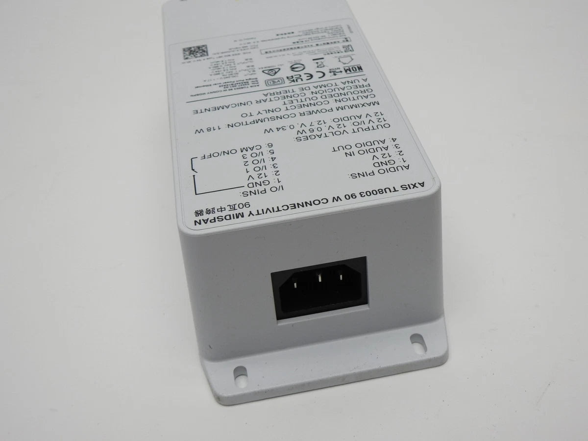 Axis Communications TU8003 90W Connectivity Midspan - NOB NEW!