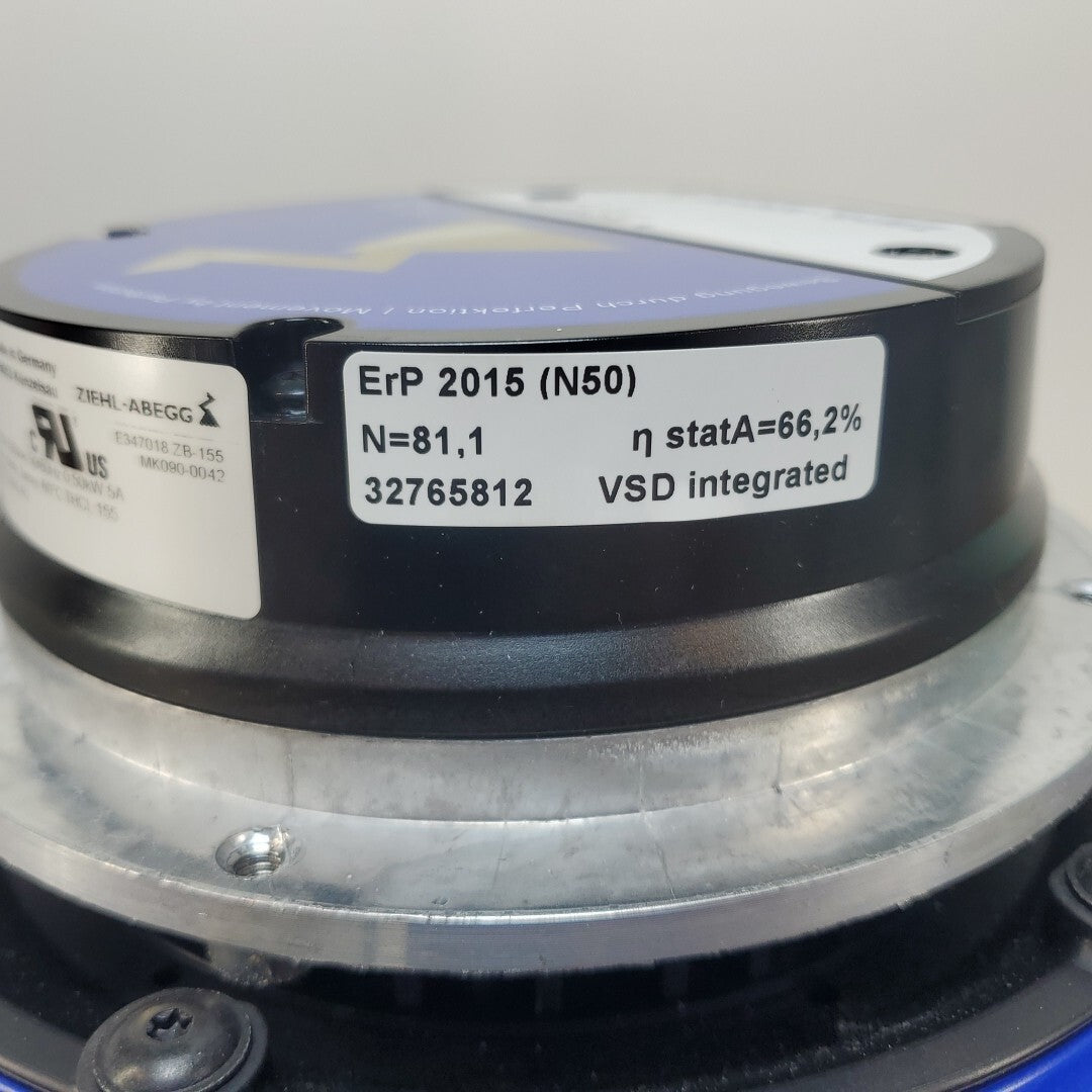 Ziehl-Abegg RH25V-6IK.BA.VR 100-130VAC 2780RPM Centrifugal Fan Cooling Fan