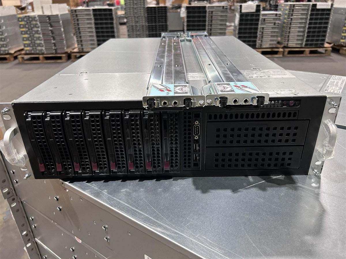 Supermicro 11x PCIe Slot Server Mega I/O Telecom VOIP Router 3U 16C 64GB 2x PSU