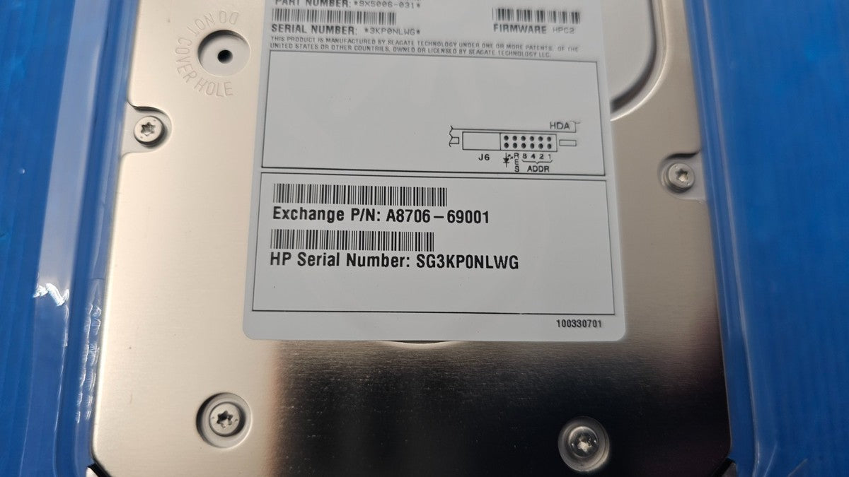 HP 0950-4381 73GB 15K 3.5" SCSI HDD – Enterprise Ultra320 Hard Drive