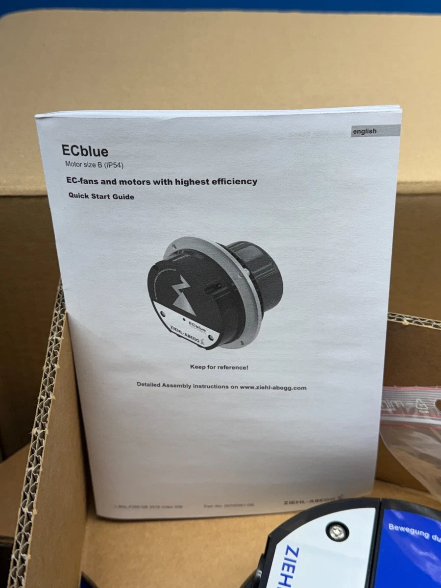 Ziehl-Abegg RH35V-6IK.BD.VR ECblue 277VAC 4A 50/60Hz Centrifugal Fan