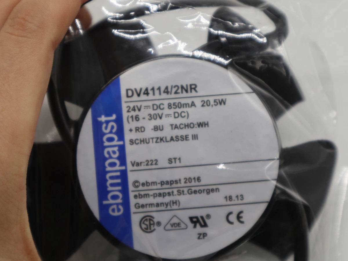 Ebmpapst Equipment Dedicated Cooling Fan DV4114/2NR 24V 850mA 20.5W 3pin