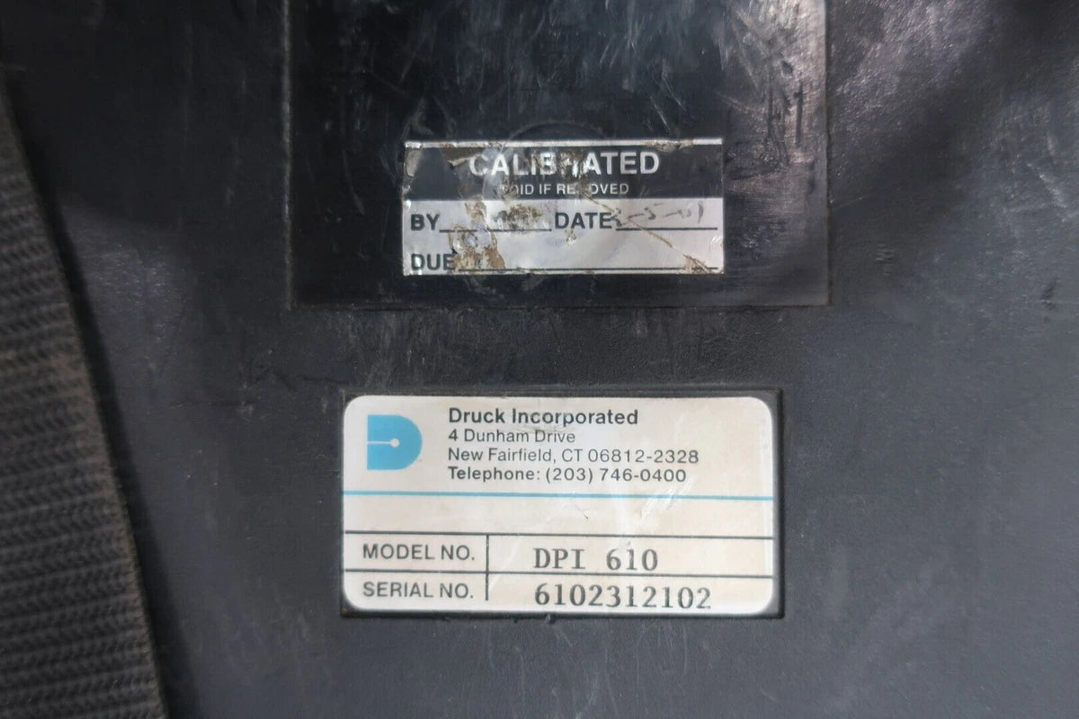 Druck DPI 610 Portable Pressure Calibrator 300 Psig