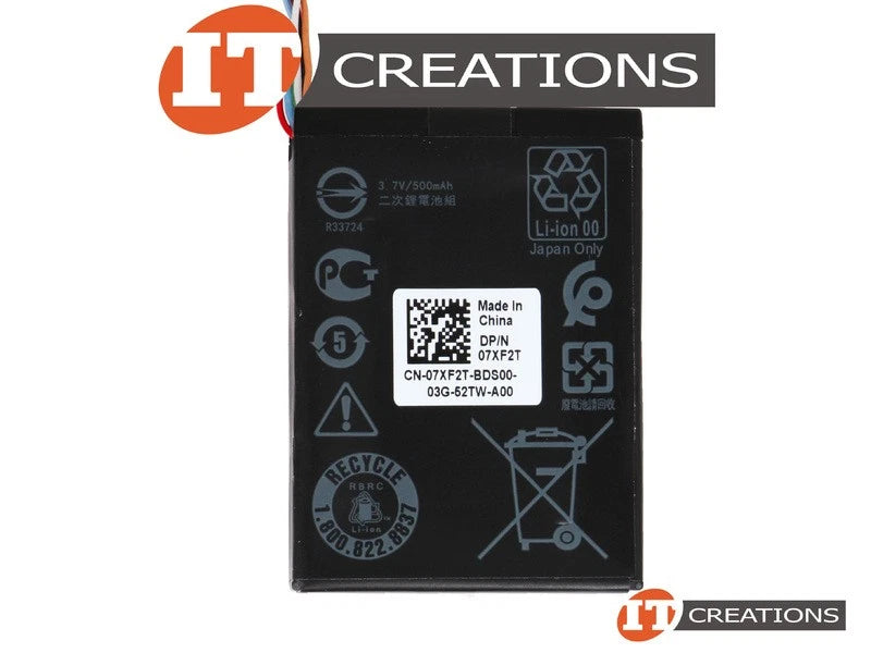 DELL BATTERY 3.7V 500MAH FOR DELL EMC POWEREDGE R 7XF2T