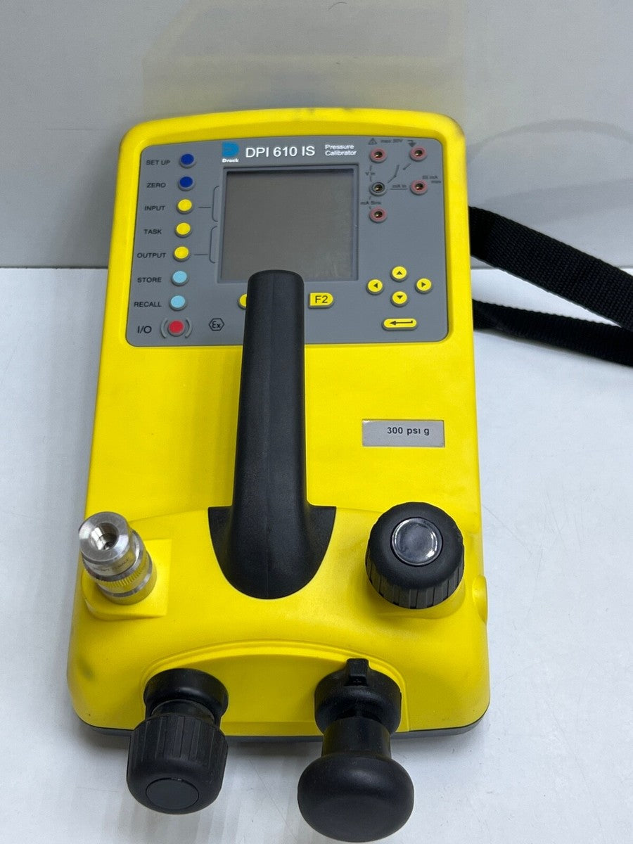 DRUCK DPI 610 IS PRESSURE CALIBRATOR 300 PSI G