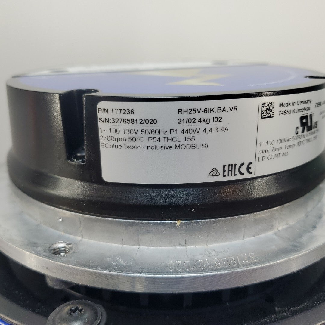 Ziehl-Abegg RH25V-6IK.BA.VR 100-130VAC 2780RPM Centrifugal Fan Cooling Fan