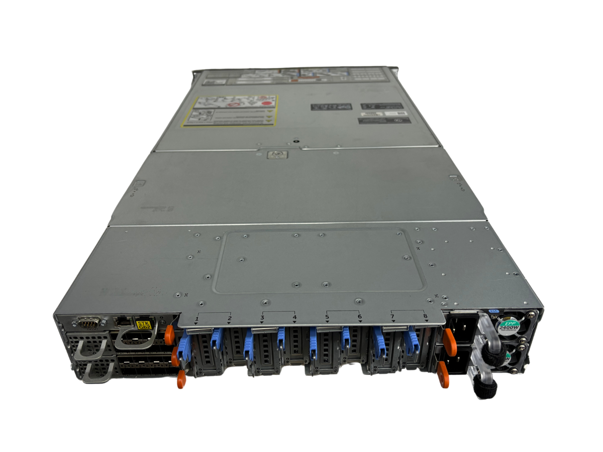 Dell XHNMX PowerEdge FX2S 8Bay Chassis 2x 2400Watt 2x 10Gbe pass-through 8xRiser