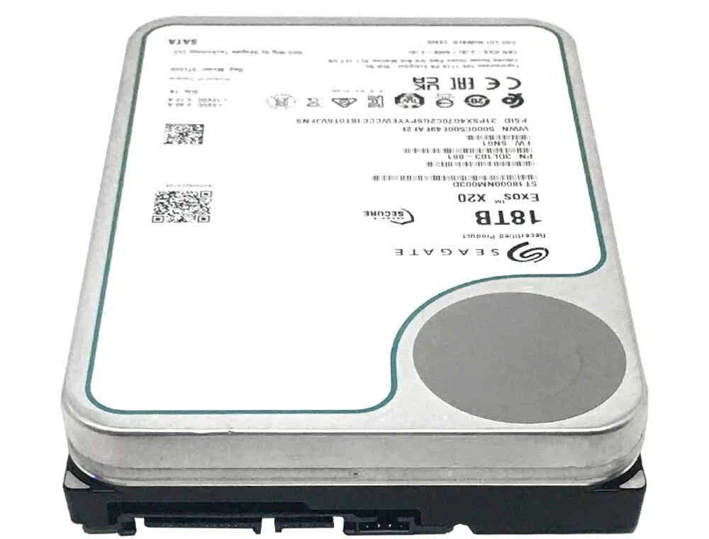 DEFECTIVE Seagate Exos X20 ST18000NM003D 18TB SATA 6Gbs 7200 35 G3D