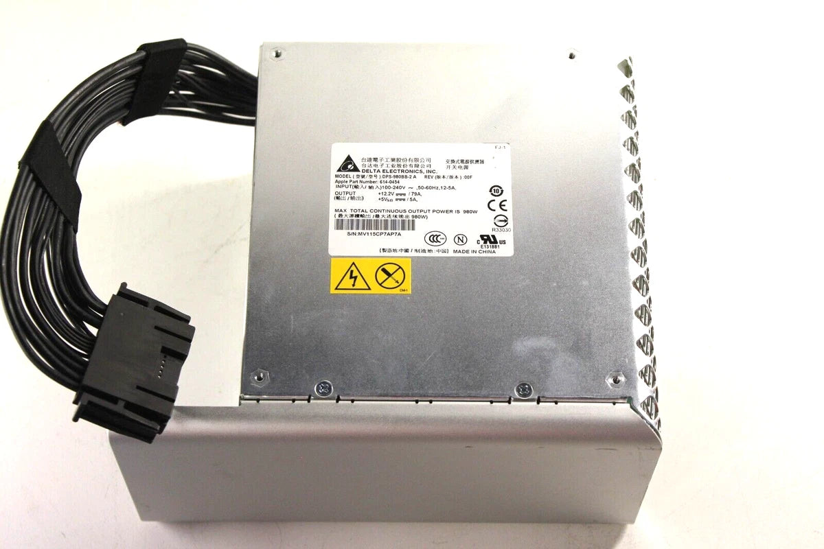 614-0455 A1289 Mac Pro DPS-980BB-2 Power Supply 614-0454 0436 0455 0435