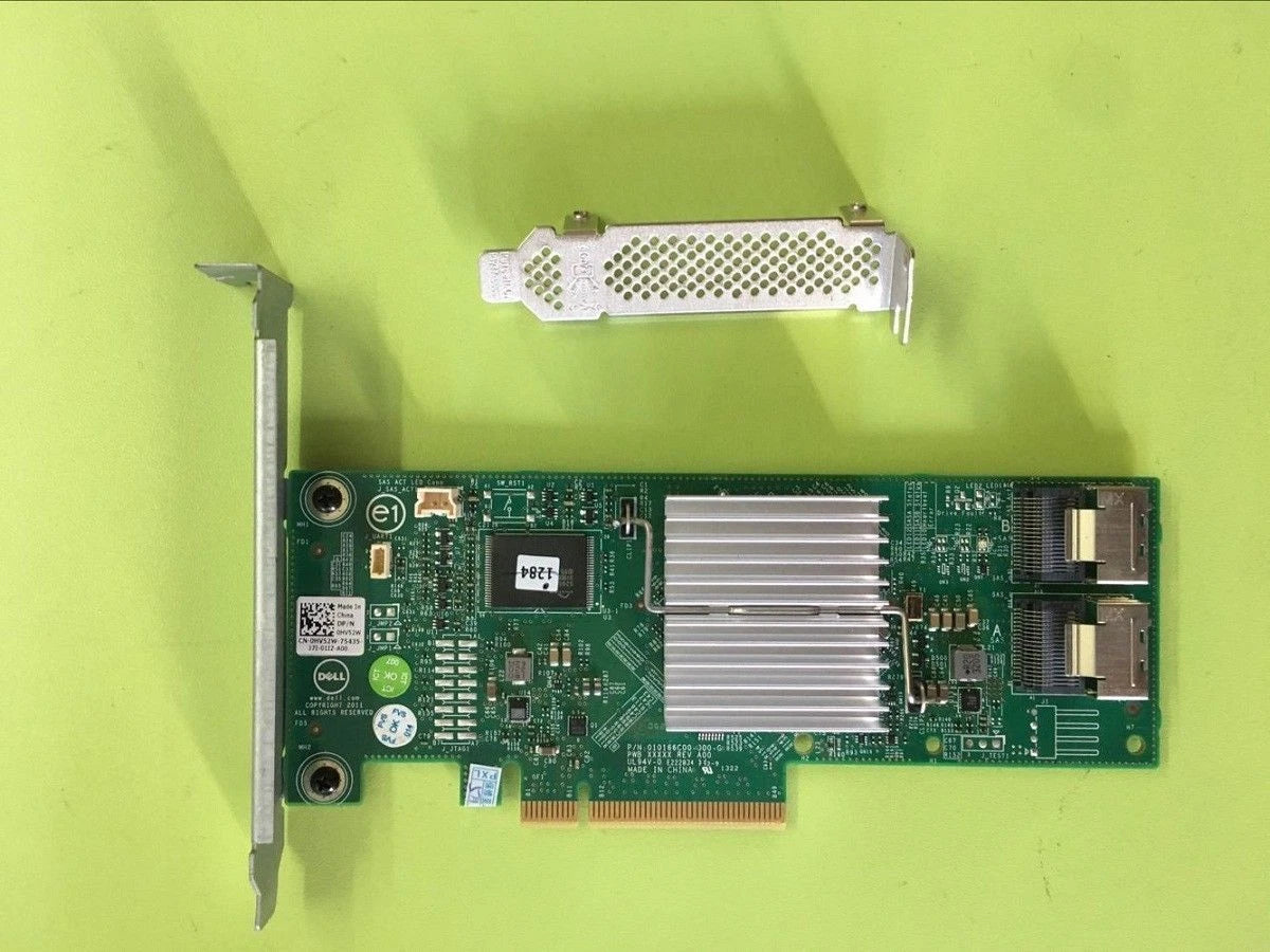 Dell H310 6Gbps SAS HBA w/ LSI 9211-8i P20 IT Mode for ZFS FreeNAS unRAID