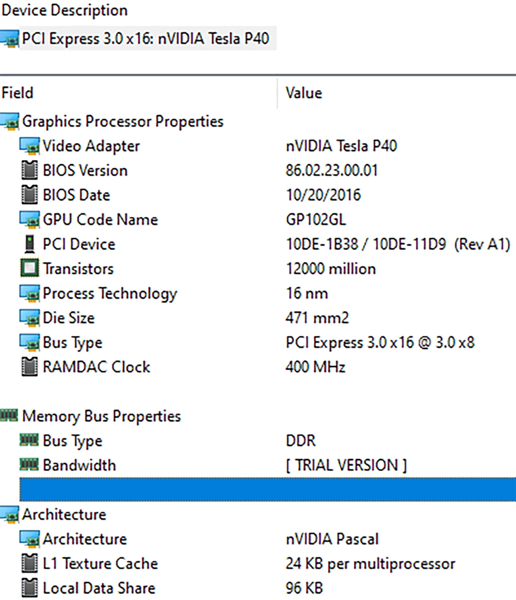 Nvidia Tesla P40 24GB GDDR5 Server GPU Server Accelerator Card Dual PCIe 3.0 x16