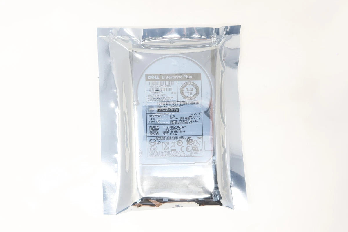 Dell Compellent HUC101812CSS204 1.2TB SAS 10K 12G 01T8KW 1T8KW|267126855102