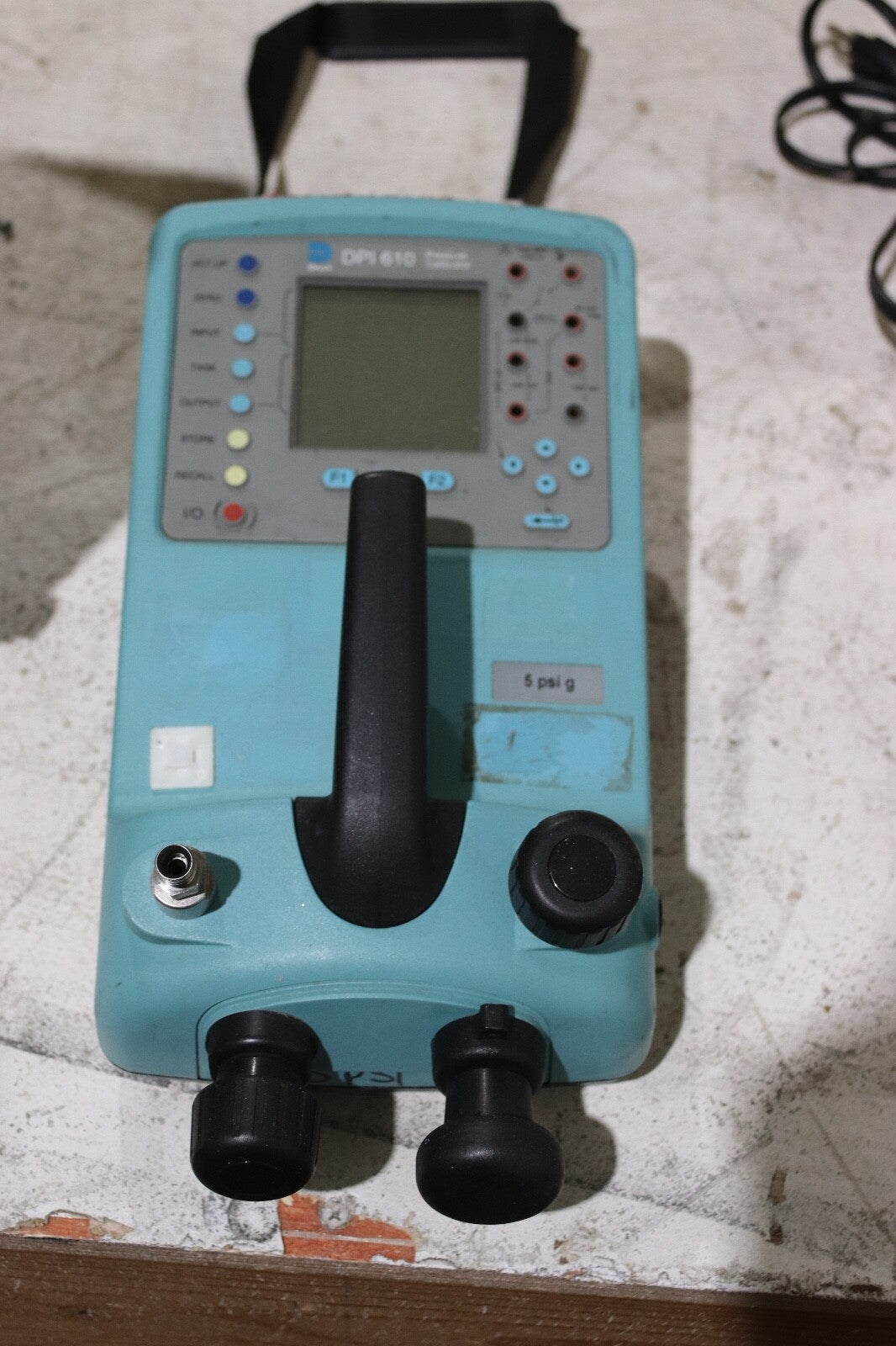Druck DPI 610 Portable Pressure Calibrator 5 PSIG