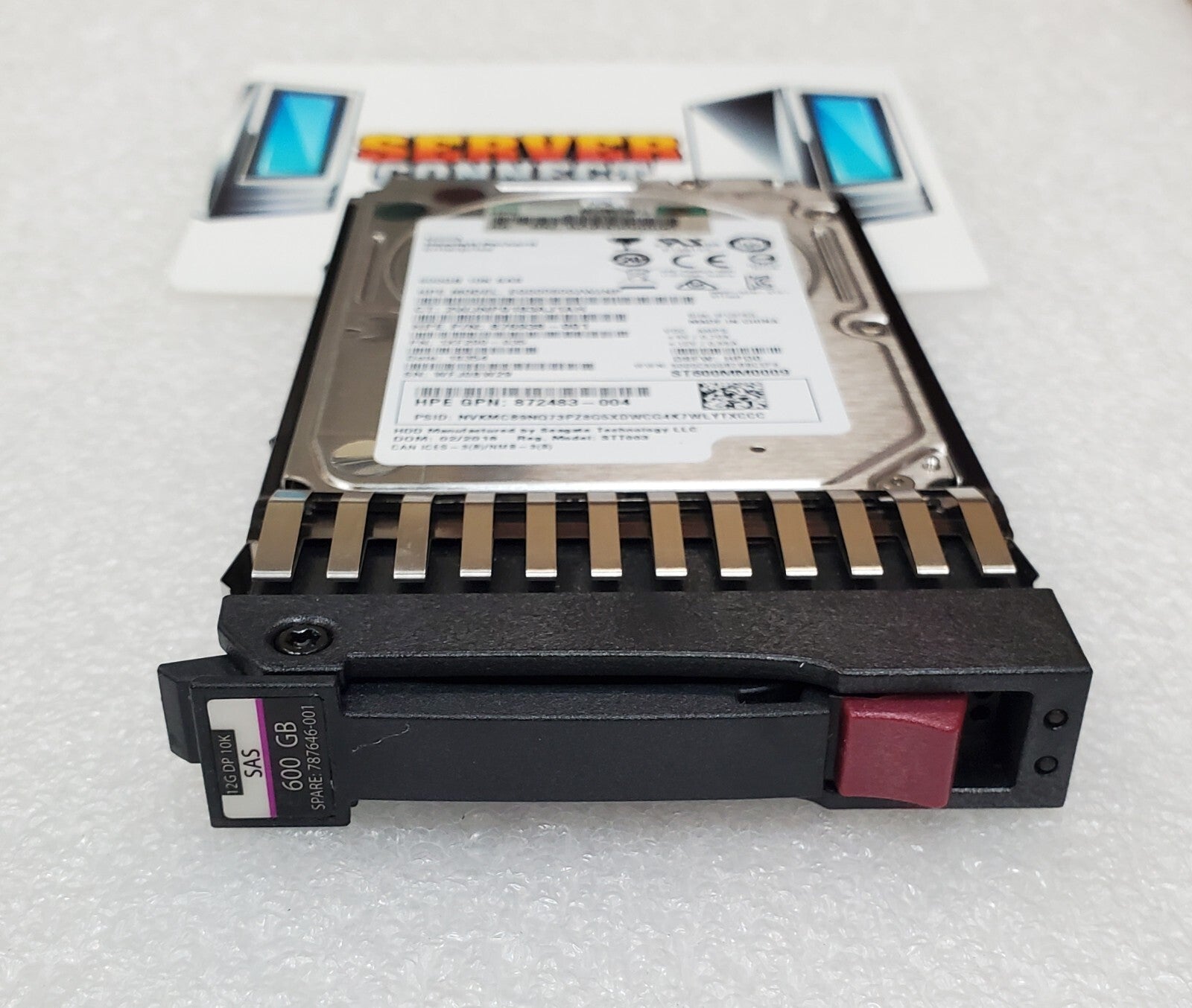787646-001 - HP MSA 600GB 10K SAS 2.5" 12G HDD- J9F46A