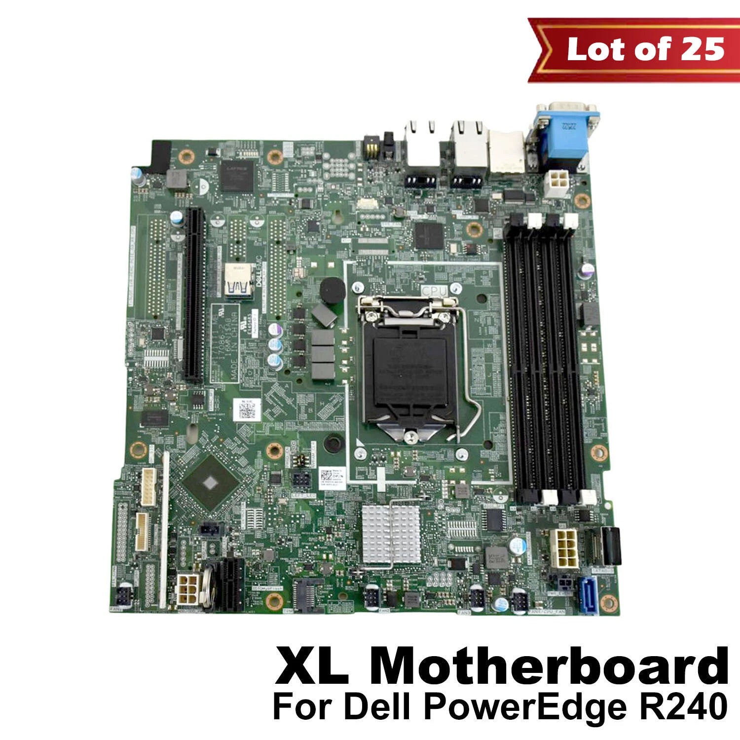 Dell PowerEdge R240 XL Xeon C242 Chipset DDR4 Server Motherboard 0KFFK