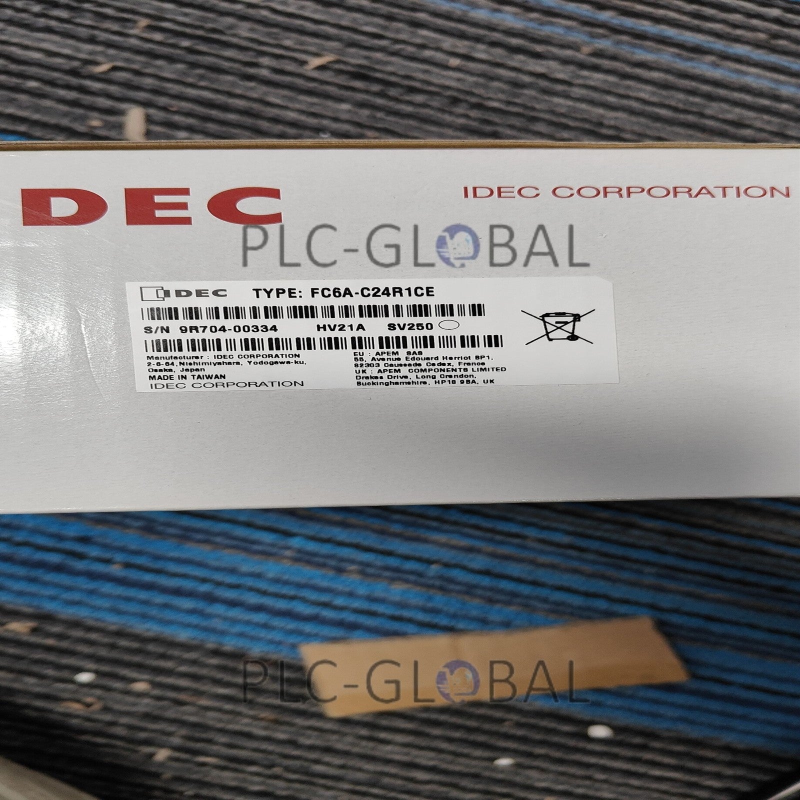 1PC New IDEC FC6A-C24R1CE With 1 Year Warranty Free Shipping