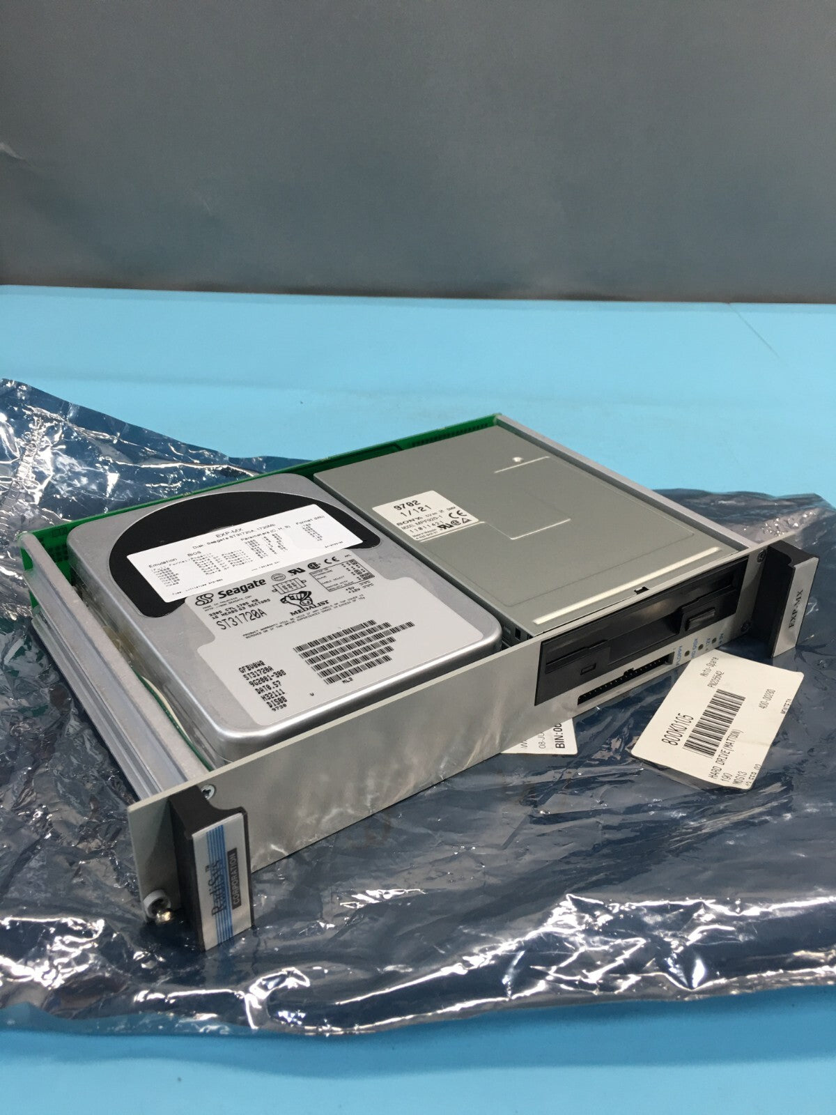 RadiSys EXP-MX Hard Drive Module, Controller, 60-0045-02, 61-0067-20, 119284