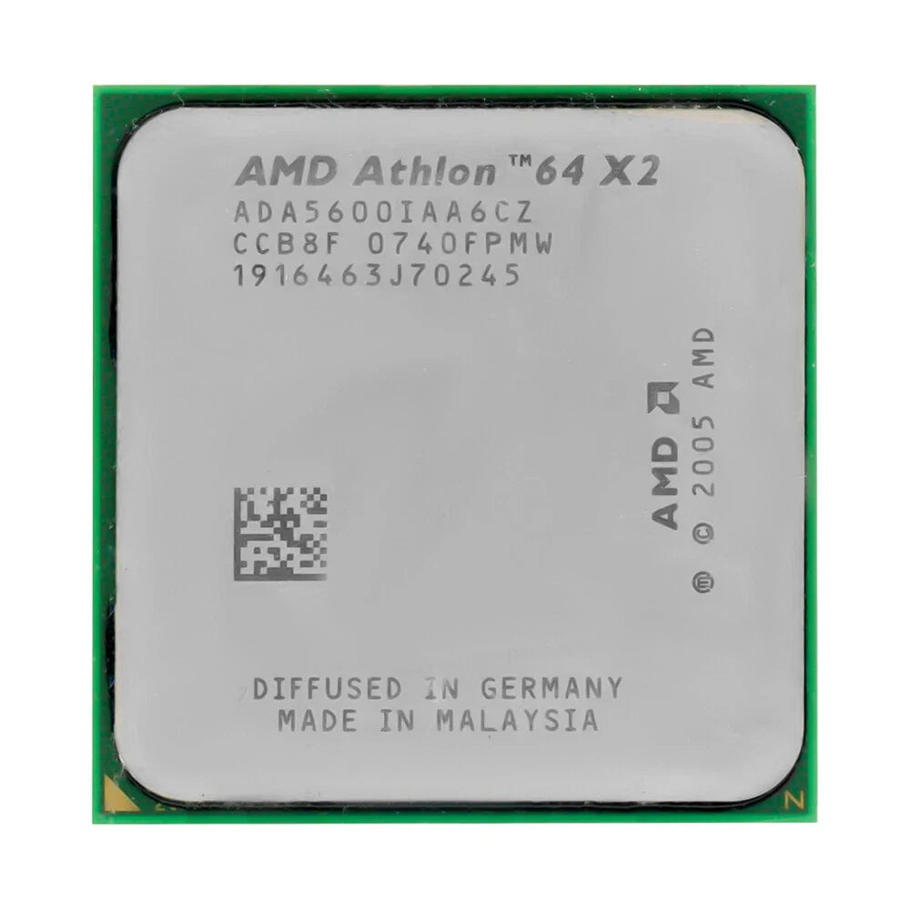 AMD Athlon 64 X2 5600+ Dual-Core 2.8GHz L2-1MBx2 89w Socket AM2 Desktop Processor - ADA5600IAA6CZ