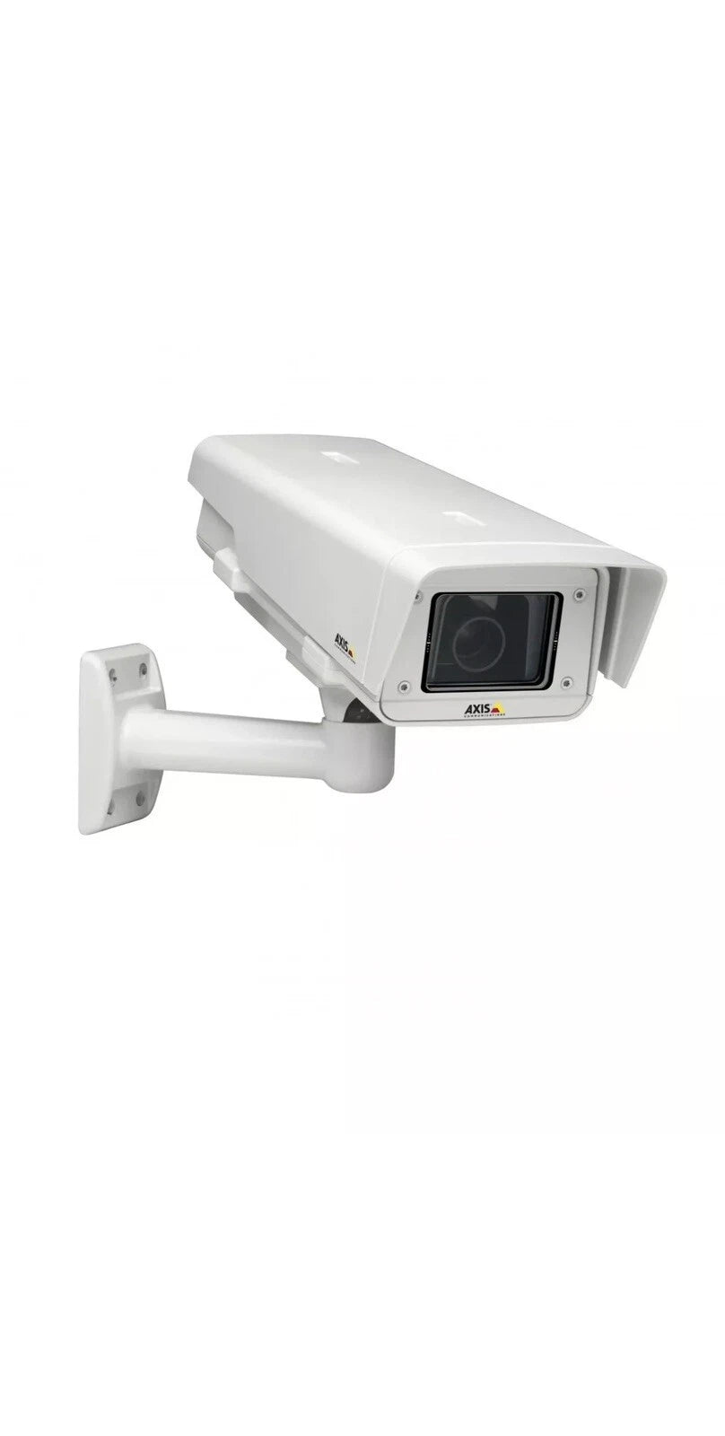 Axis P1354-E HD Outdoor IP Security Camera 0528-501-01 W/ Cover and Mount