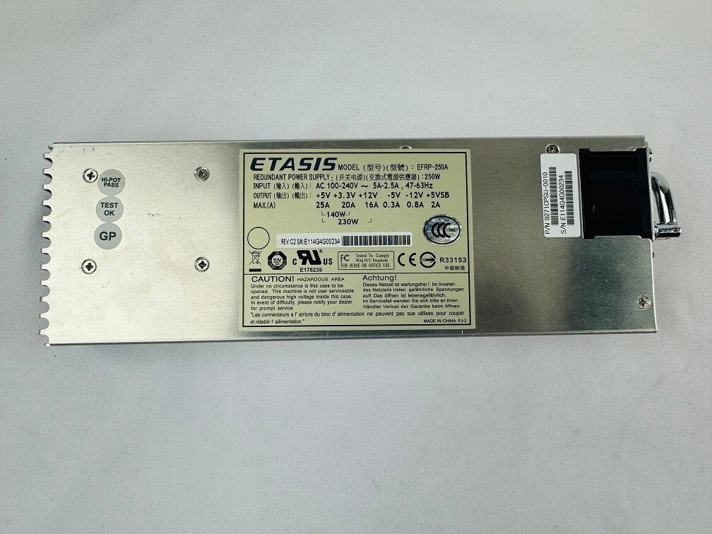 Etasis EFRP-250A Redundant Power Supply