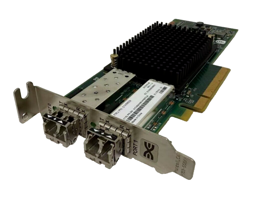 Emulex LPe31002-M6 P011324-21G Dual Port Dual Port Fiber Channel 16Gb 01KR609